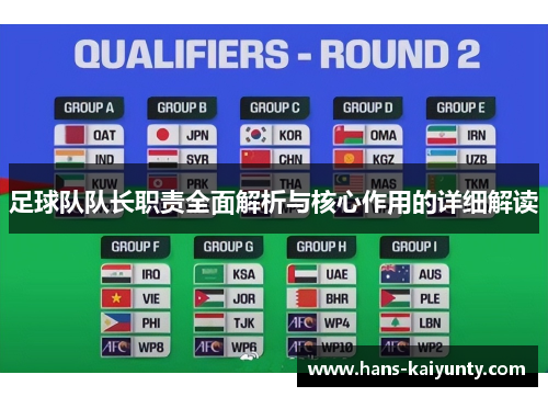 足球队队长职责全面解析与核心作用的详细解读